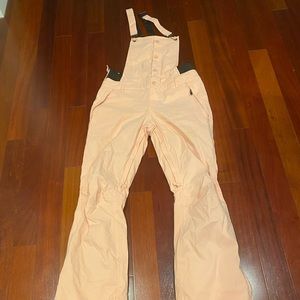 Roxy bib-style ski pants women’s size L.